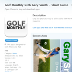 Golf Monthly, itunes app, golf instruction, chipping,bunker play, wedge,short game